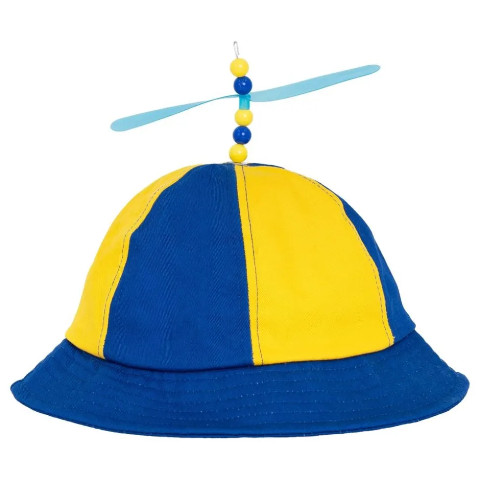 Propellerhatt Blå/Gul