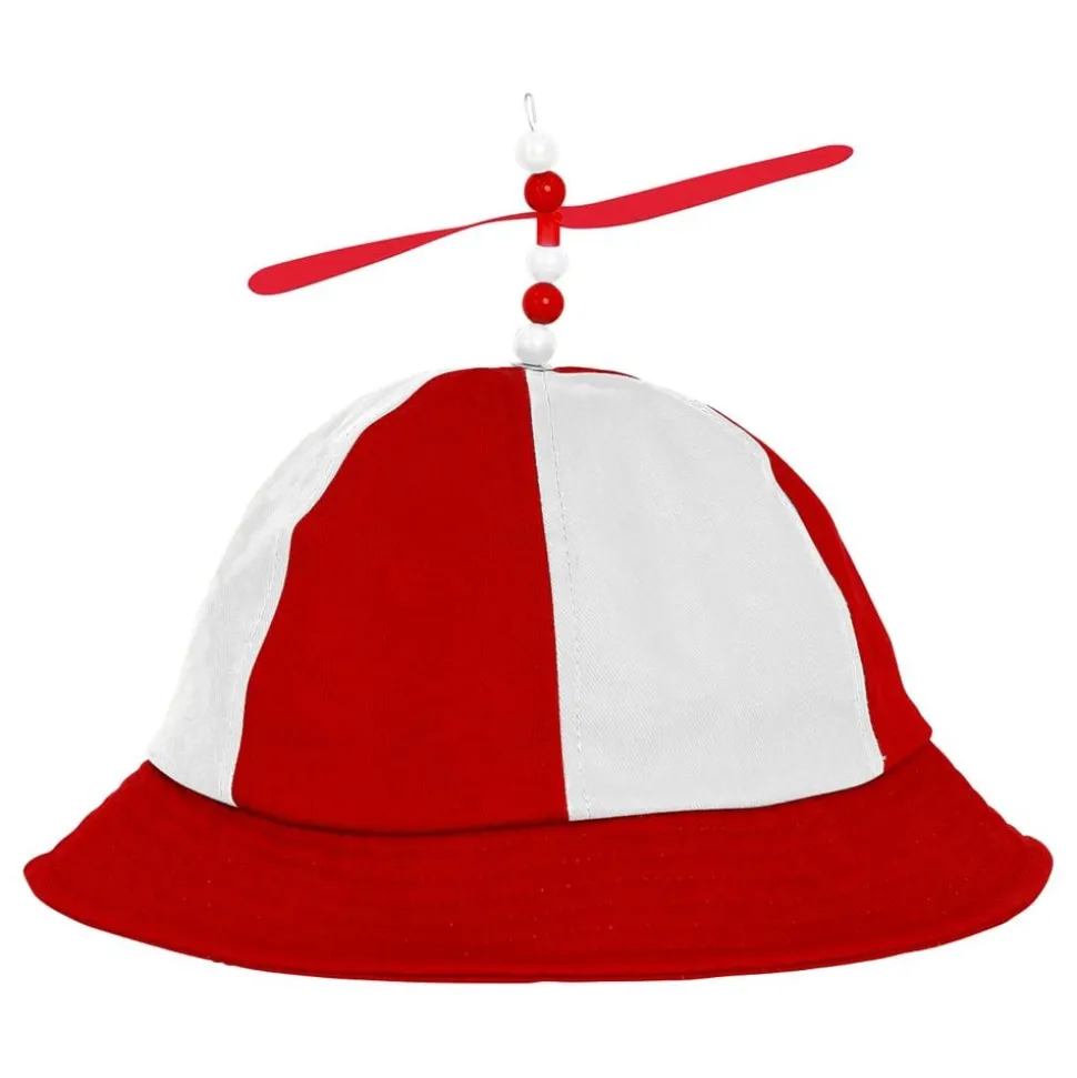 Propellerhatt Röd/Vit