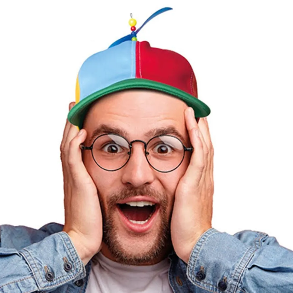 Propellerkeps Flerfärgad