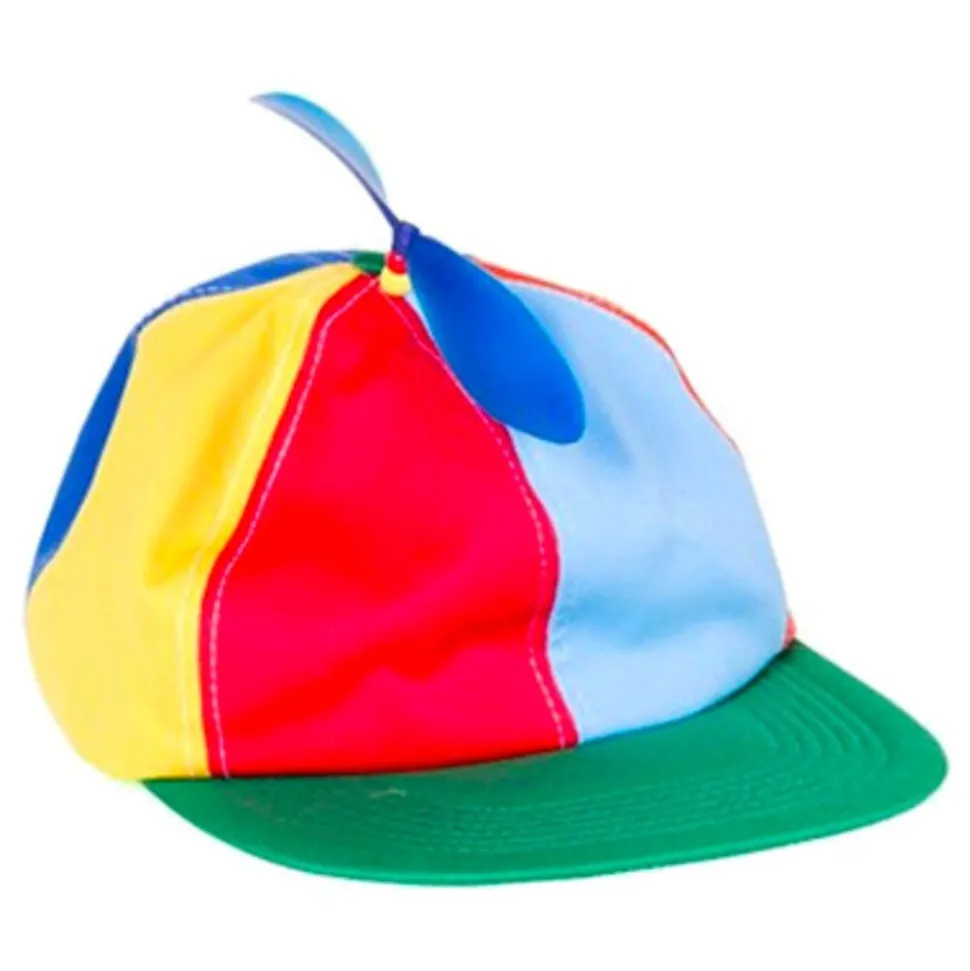 Propellerkeps Flerfärgad