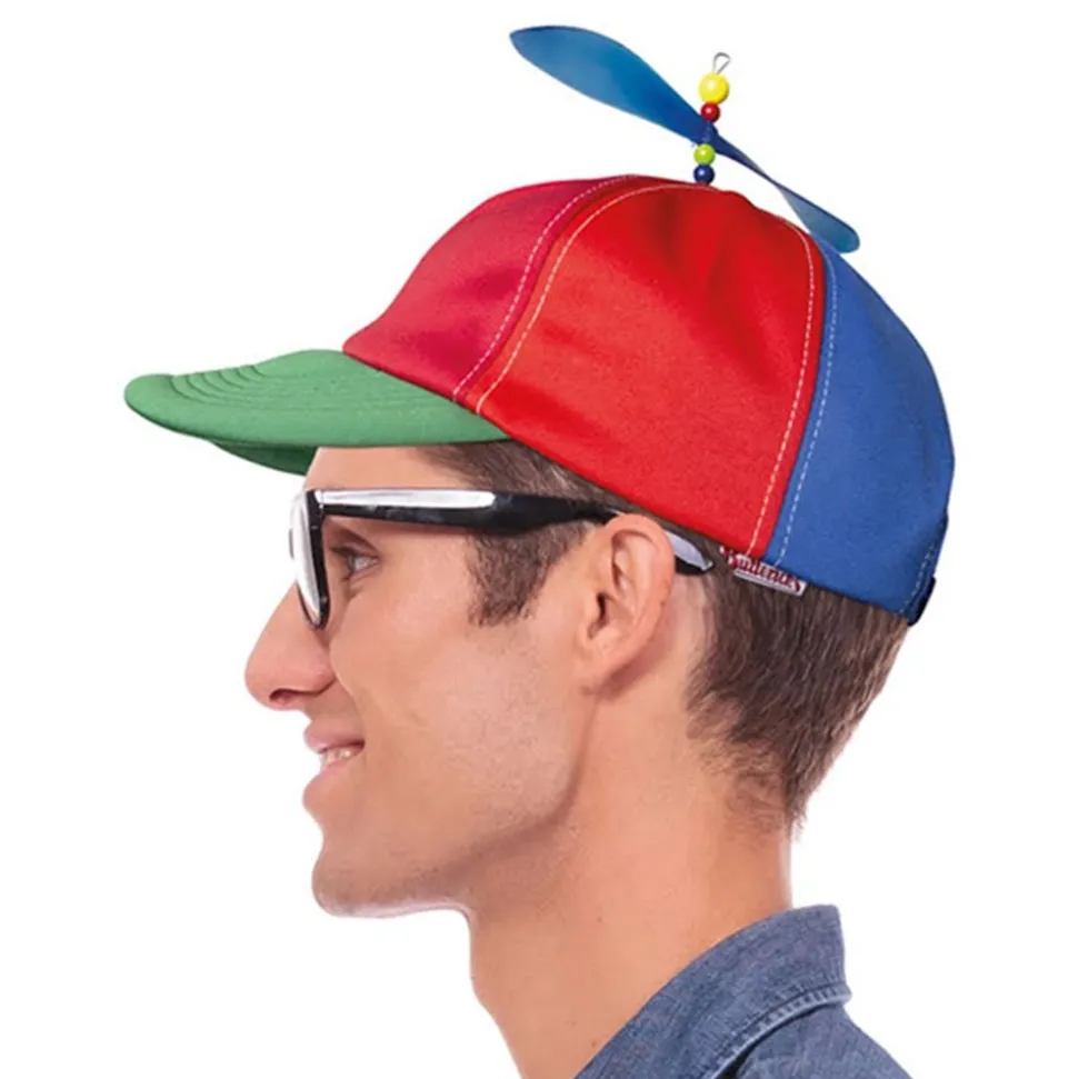 Propellerkeps Flerfärgad