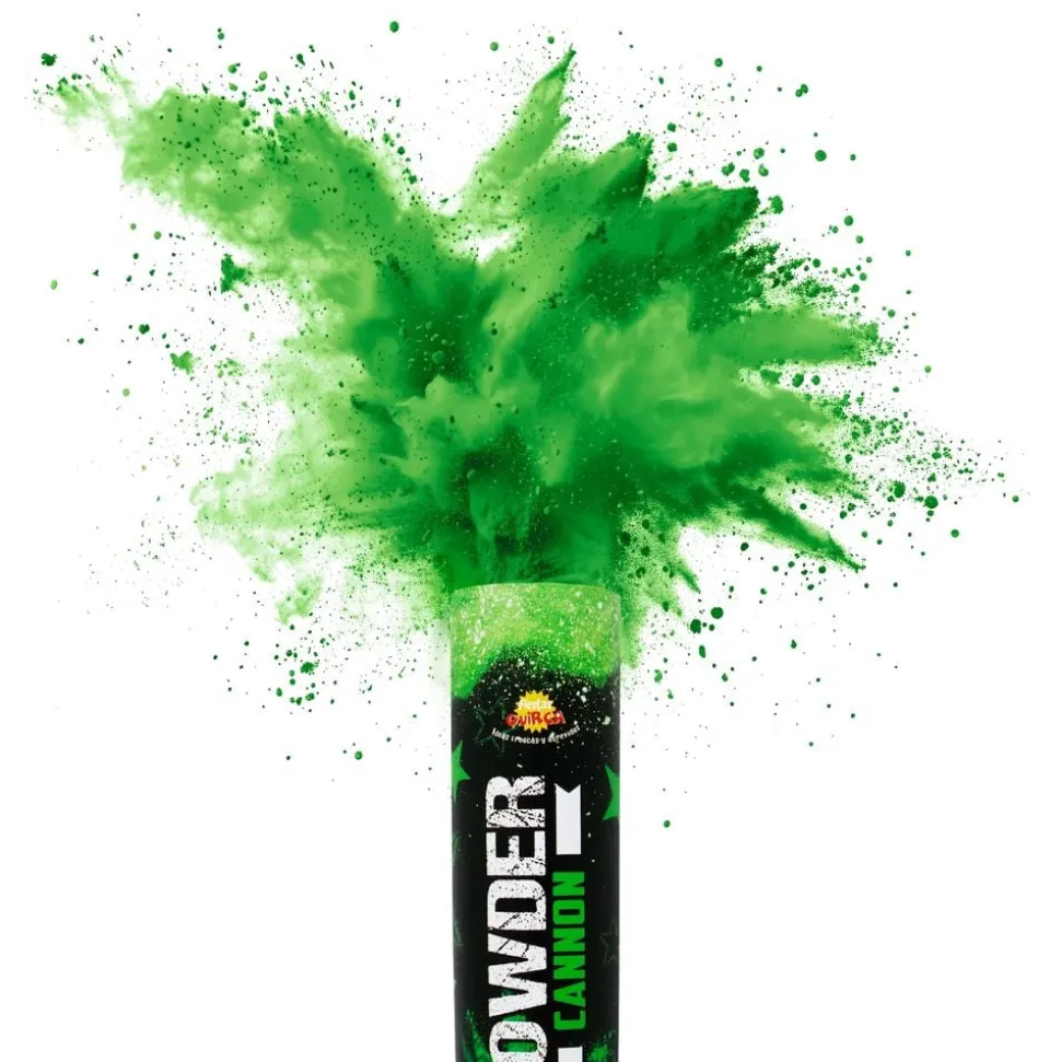 Pulverkanon Grön