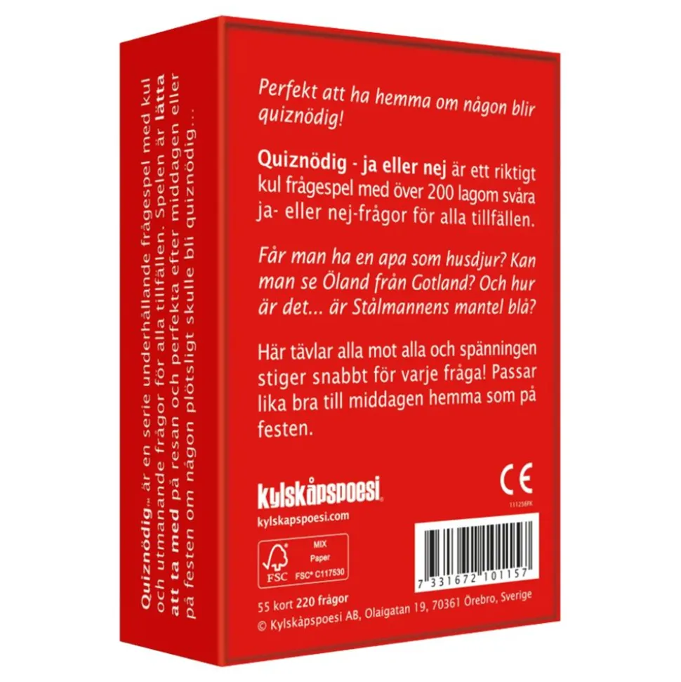 QuizNödig - Ja eller Nej Frågespel