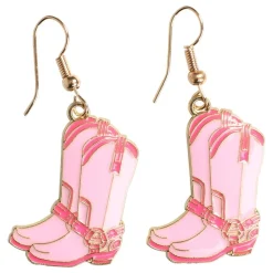 Örhängen Cowboy Rosa Set
