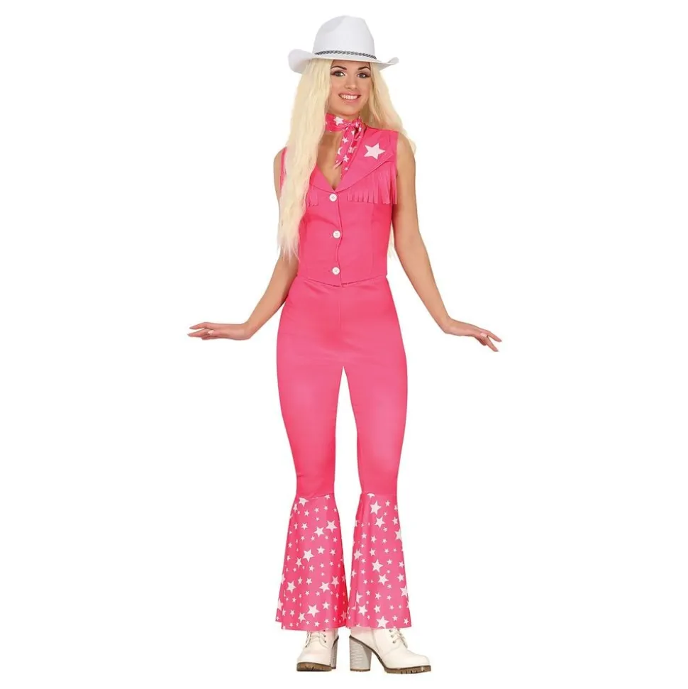 Rosa Western Cowgirl Maskeraddräkt