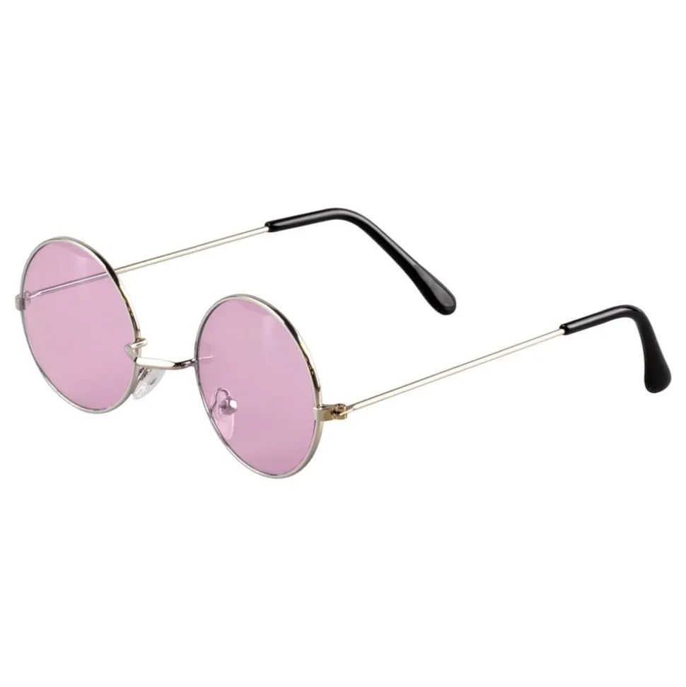 Runda Glasögon Rosa