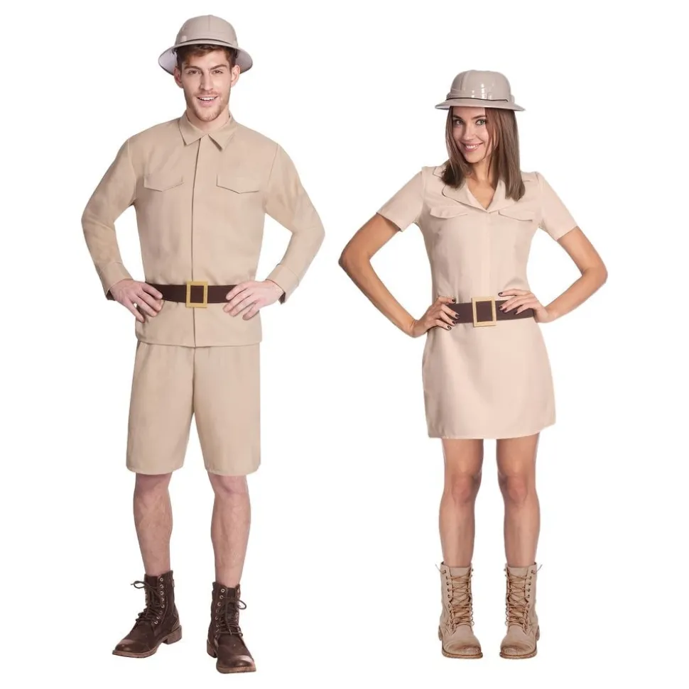 Safari Herr Maskeraddräkt