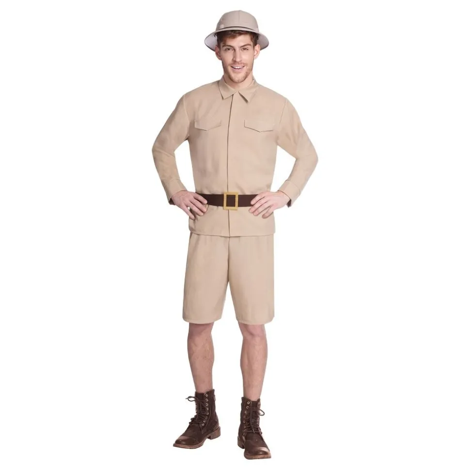 Safari Herr Maskeraddräkt