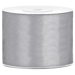 Satinband Silver