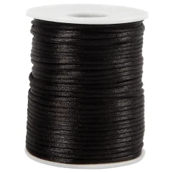 Satinsnöre Svart