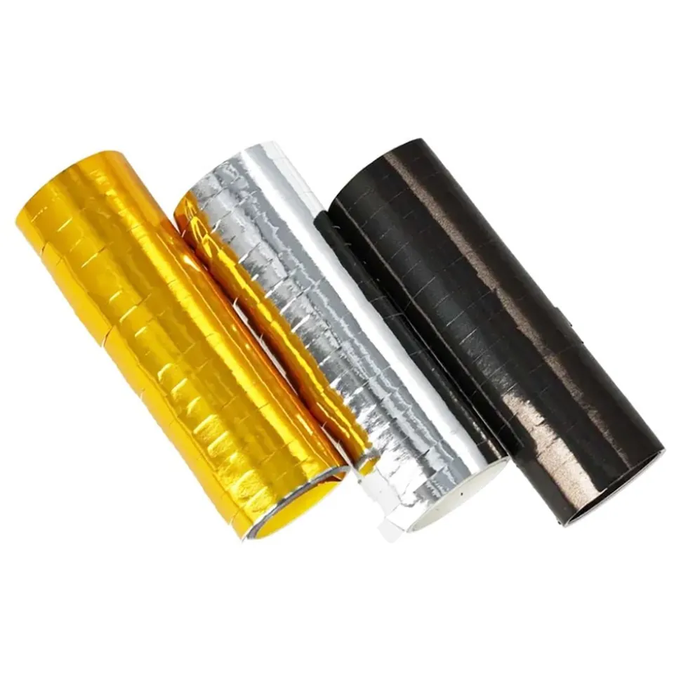 Serpentiner Guld/Silver/Svart Metallic