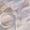 Servetter Ballerina Rosa/Vit