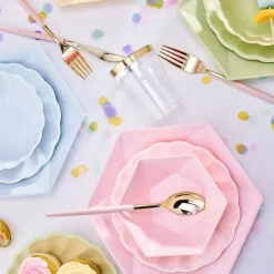 Servetter Vert Decor Rosa