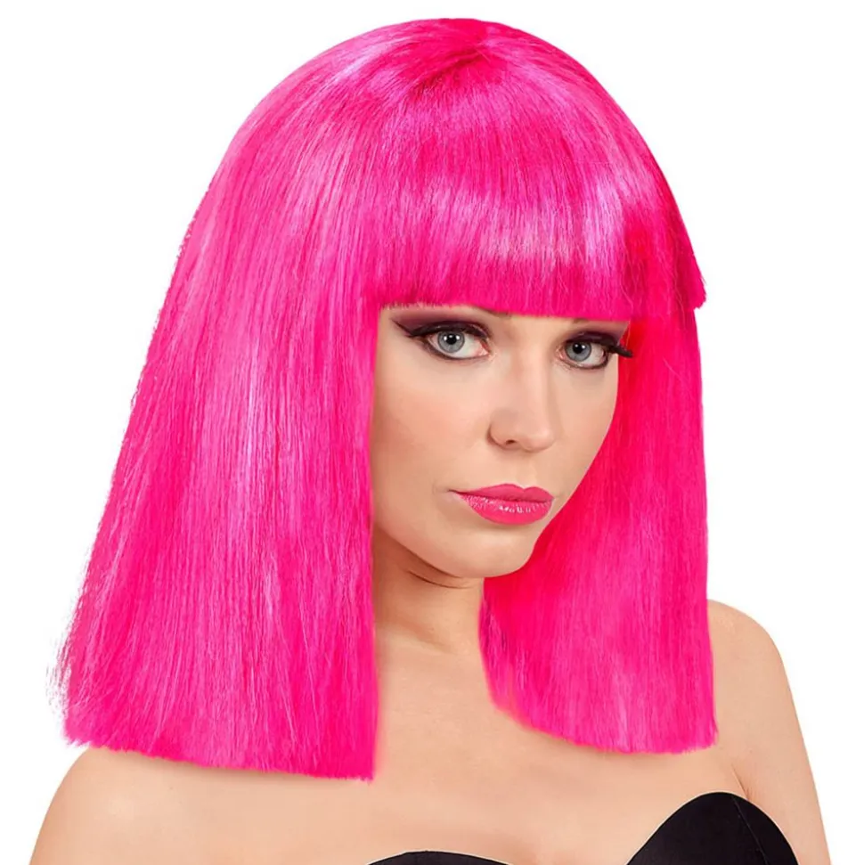 Showgirl Neonrosa Peruk