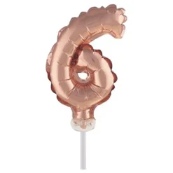 Sifferballong Tårtdekoration Roséguld