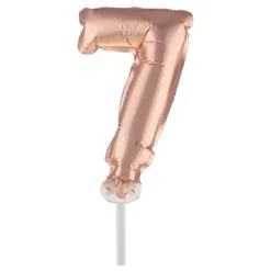 Sifferballong Tårtdekoration Roséguld