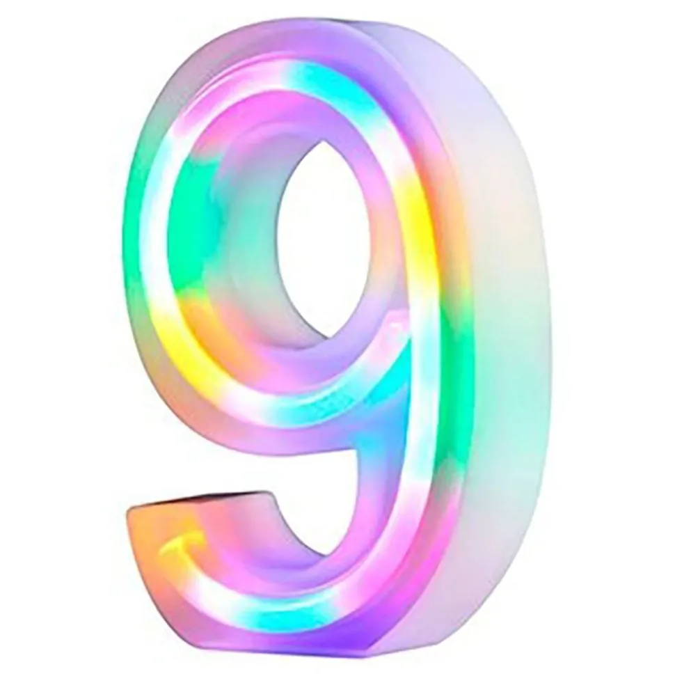 Siffra Neonlampa