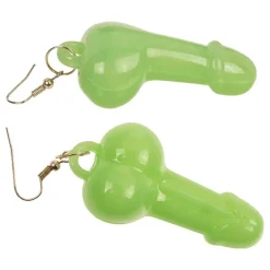 Självlysande Penis-örhängen