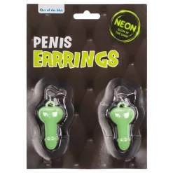 Självlysande Penis-örhängen