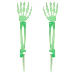 Självlysande Skeletthänder i Marken