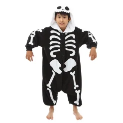 Skelett Barn Kigurumi