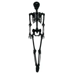 Skelett Svart Prop
