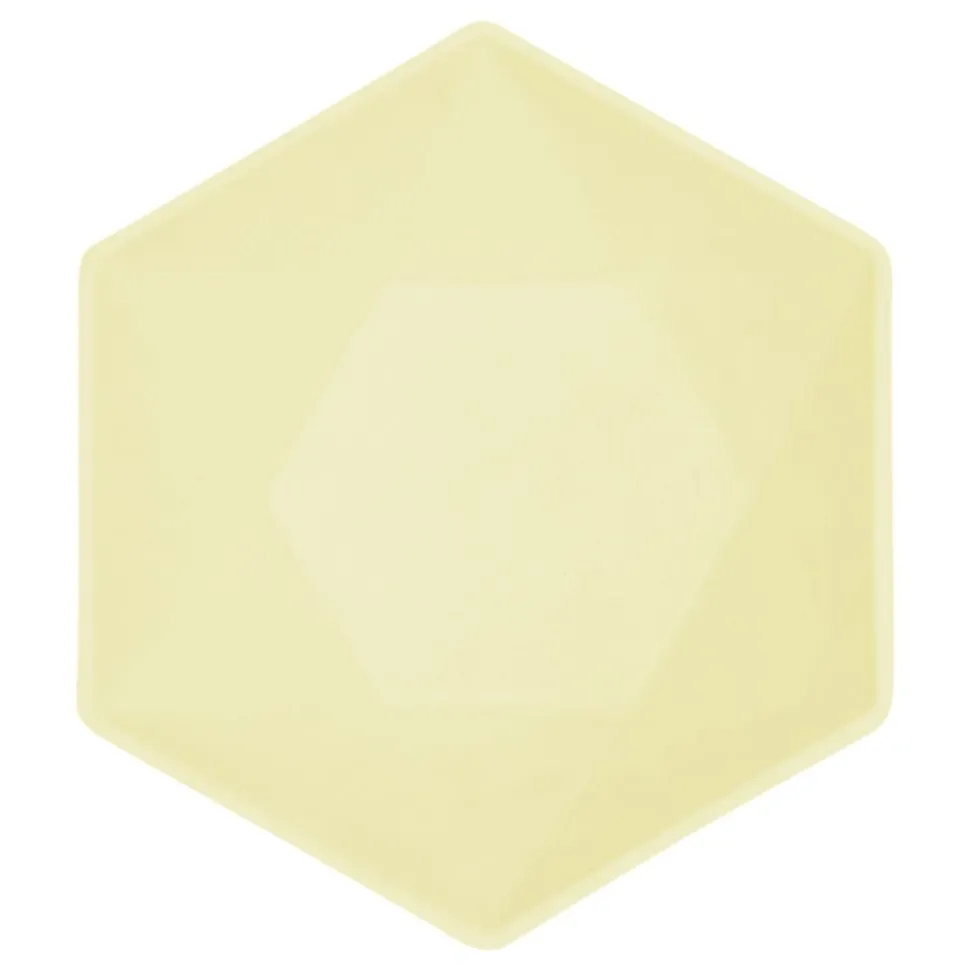 Skålar Hexagonala Vert Decor Gul
