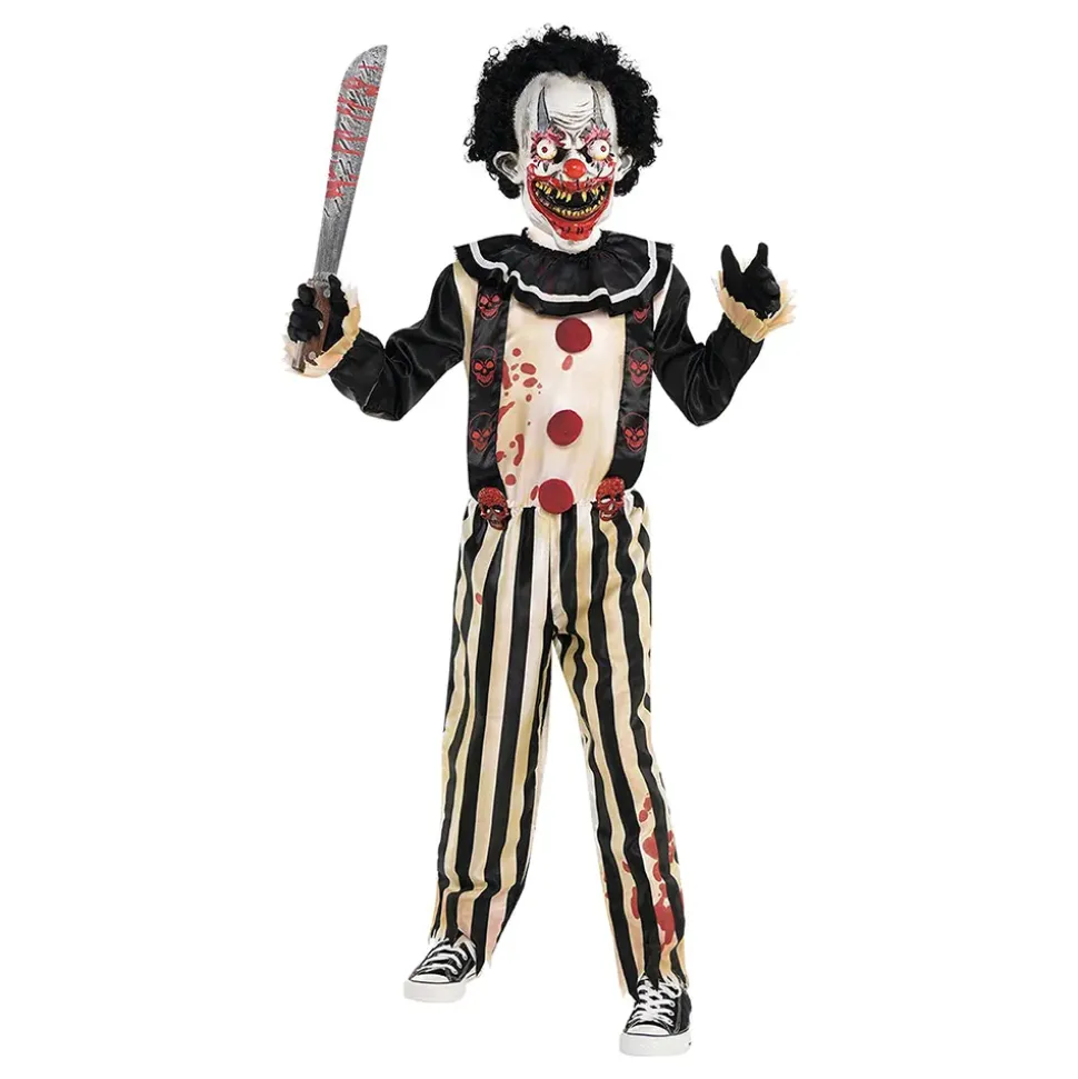 Slasher Clown Barn Maskeraddräkt