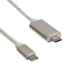Snabbladdningskabel med LED USB-C