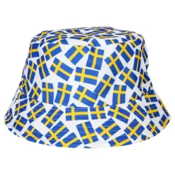 Solhatt med Svenska Flaggor