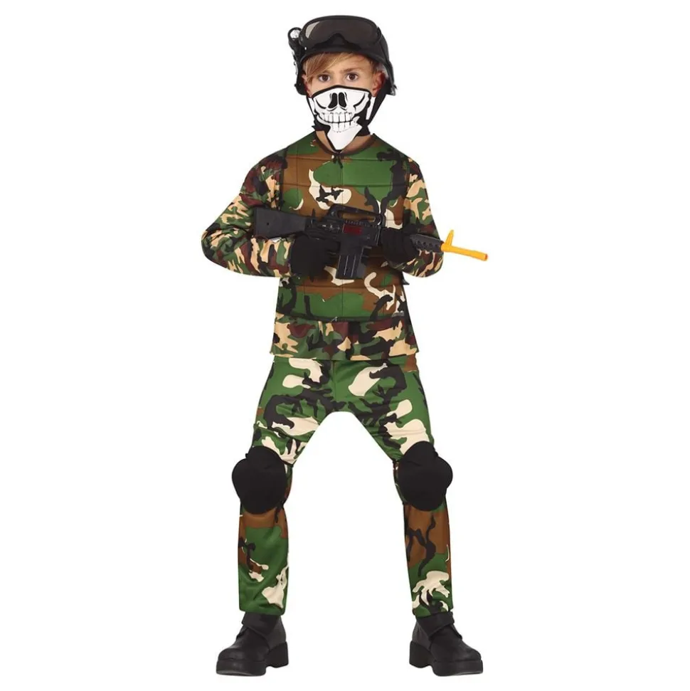 Special Force Halloween Barn Maskeraddräkt