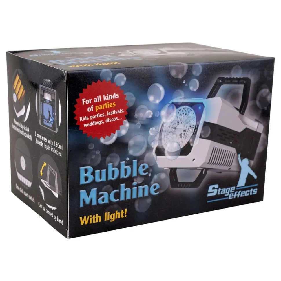 Stage Effects LED Bubbelmaskin Portabel