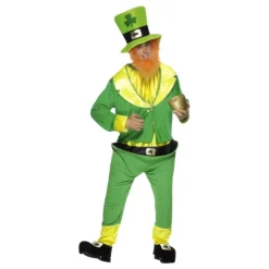 St Patricks Leprechaun Maskeraddräkt