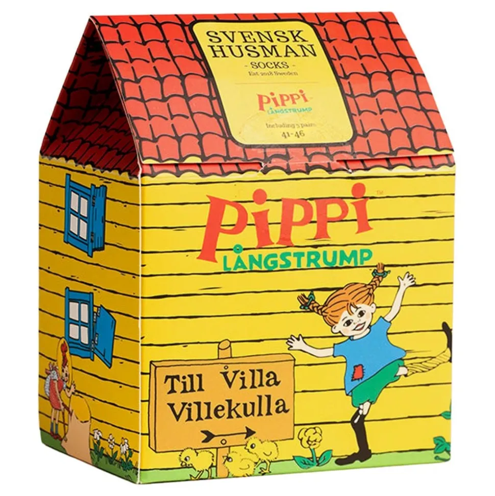 Strumpor Pippi Långstrump™ Villa Villekulla Presentbox