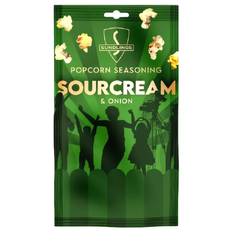 Sundlings Popcornkrydda Sourcream & Onion
