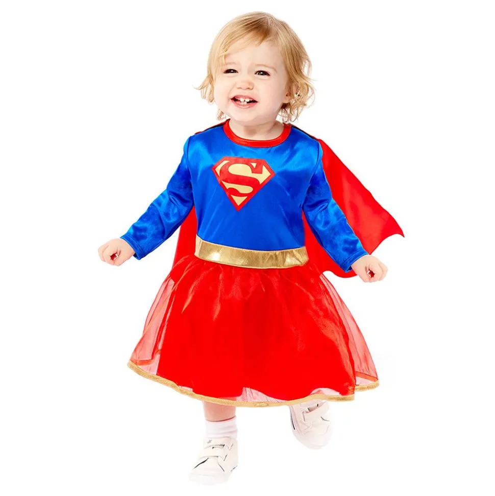 Supergirl Bebis Maskeraddräkt
