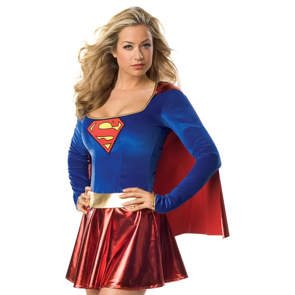 Supergirl Deluxe Maskeraddräkt