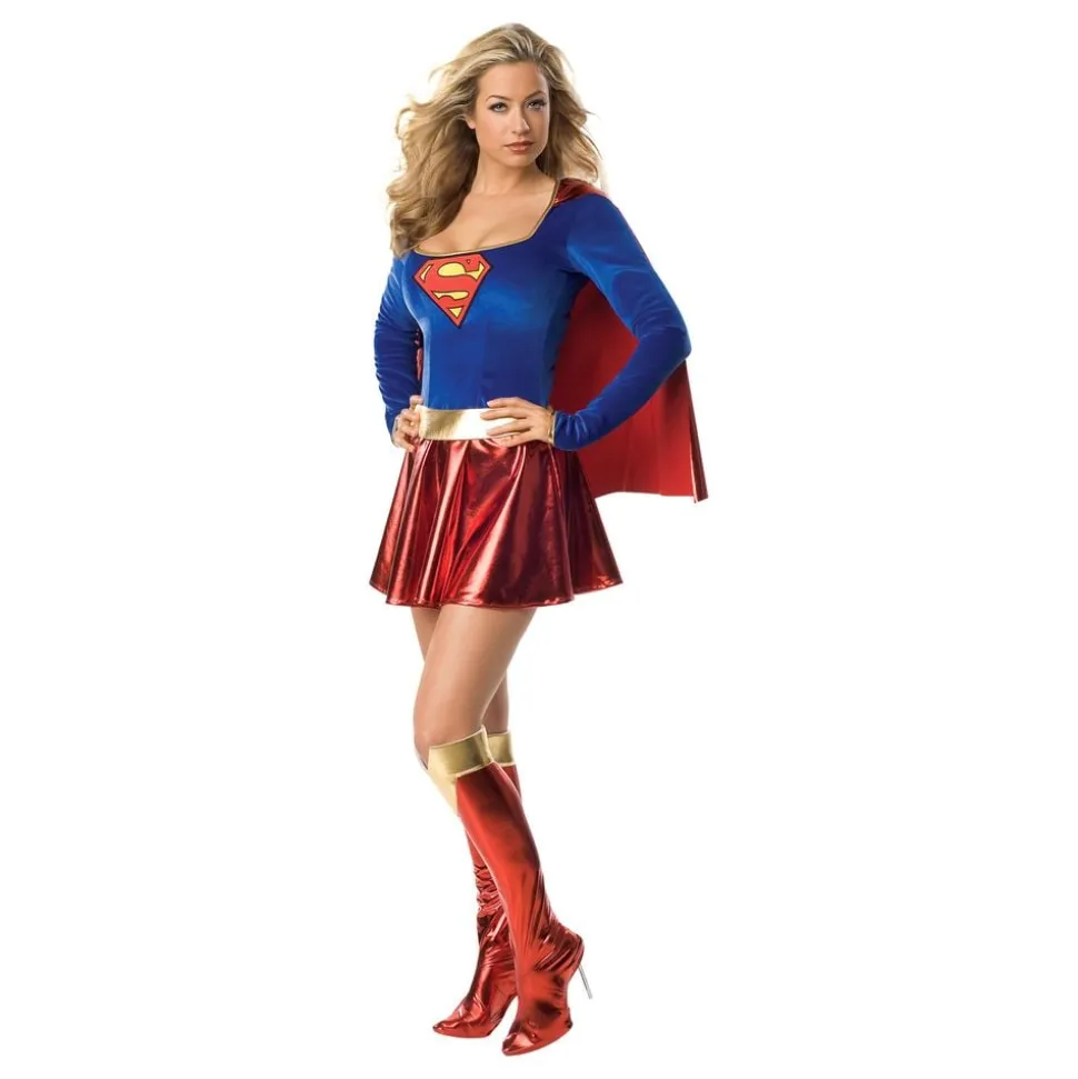 Supergirl Deluxe Maskeraddräkt