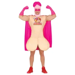 Superhjälte Dickman Maskeraddräkt