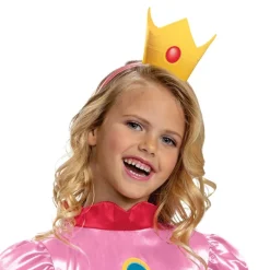 Super Mario Prinsessan Peach Barn Maskeraddräkt