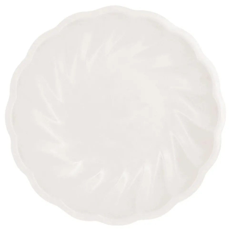 Tallrikar Runda Vert Decor Vit