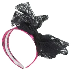80-tals Diadem med Spetsfluga