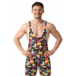 80-tals Aerobicsdräkt Maskeraddräkt
