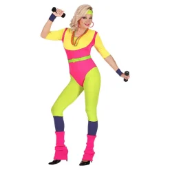 80-tals Aerobics Instruktör Maskeraddräkt