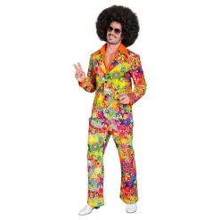 60-tals Flower Power Kostym Maskeraddräkt