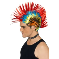 80-tals Mohawk Peruk