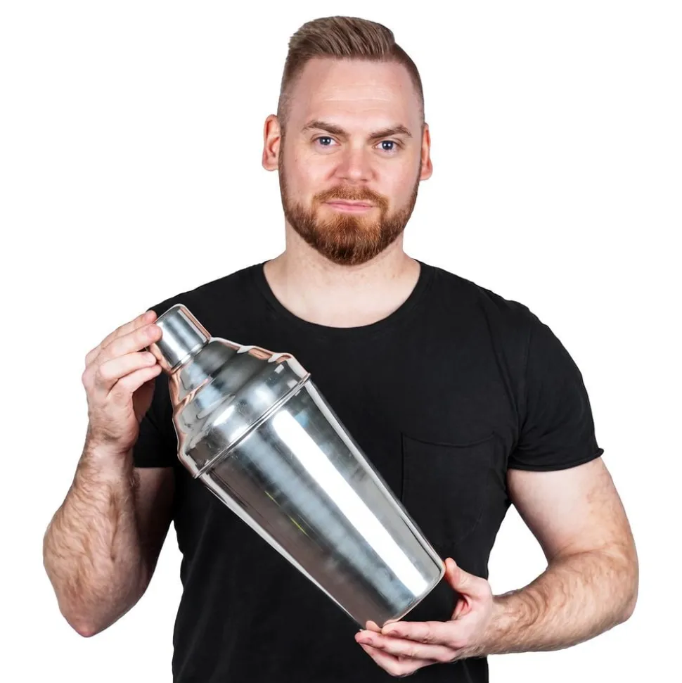 TB Cocktail Shaker i Rostfritt Stål XXL