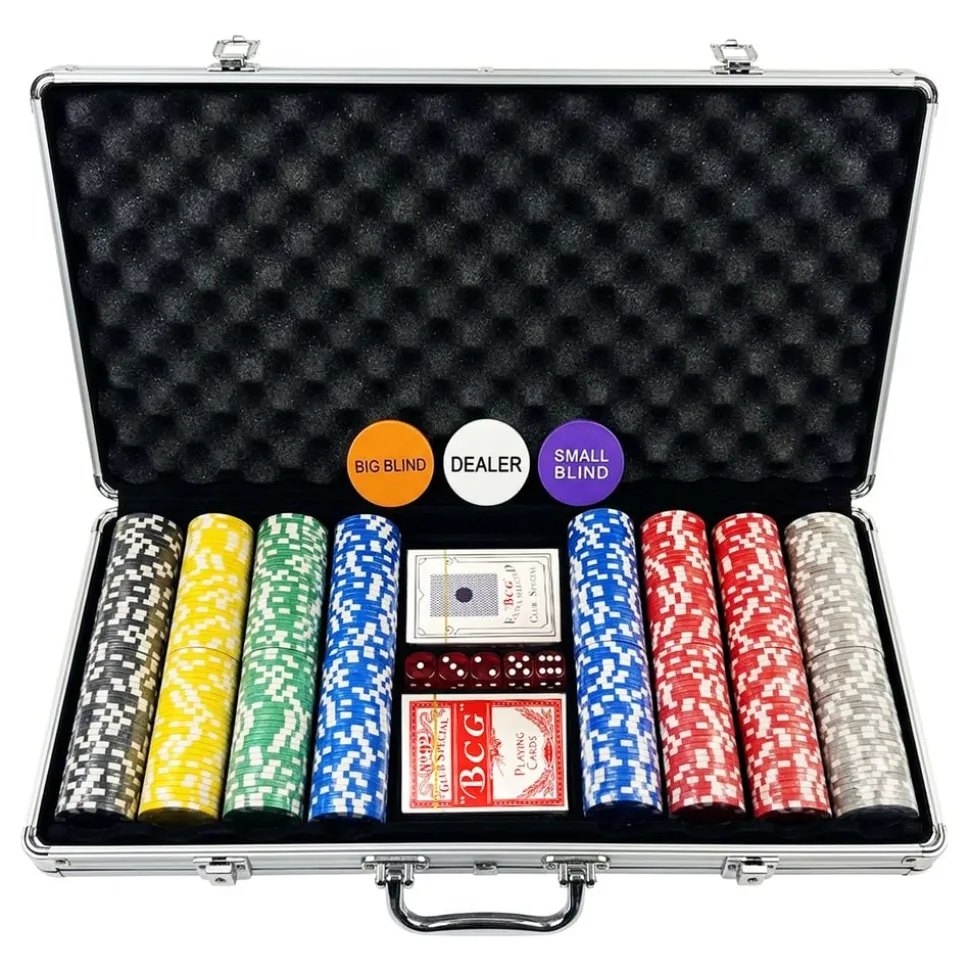Texas Hold'em Pokerset Deluxe