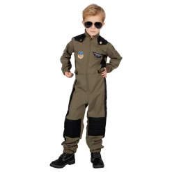 Top Pilot Barn Maskeraddräkt