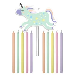 Tårtljus Unicorns & Rainbows